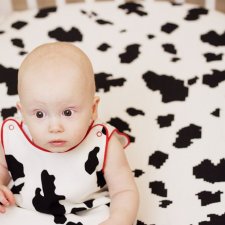 Prześcieradło do łóżeczka - Cyber Cow