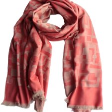 Dwustronny szal vintage