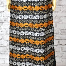 HAFTOWANA MAXI SPÓDNICA