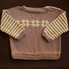 Bawełniany sweterek "Gwiazdeczki"