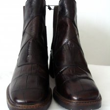 ZARA -   ( NOWE) SKÓRZANE BOTKI