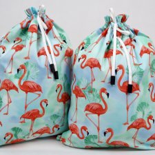 Dwa flamingi