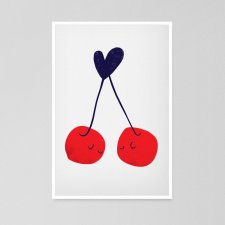 Cherry love | Plakat A3