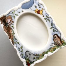 Rzadkość! ❤ ROYAL DOULTON, A.A. MILNE WINNIE THE POOH -  Ramka ❤ SYGNOWANA