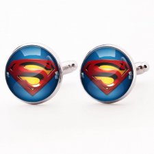 Superman - spinki do mankietów - Egginegg