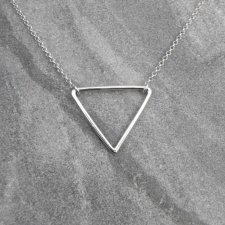 Naszyjnik - Triangle, srebro 925