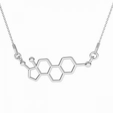 ESTROGEN- naszyjnik srebro