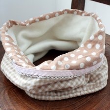 Pastelowy komin ocieplany