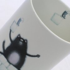 Portmeirion Splat  by ROB SCOTTON ! Duży  porcelanowy ciekawie zdobiony pojemnik