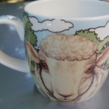 portmeirion group  Royal worcester sheep duży szlachetnie porcelanowy nie często spotykany  nowy