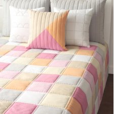 NARZUTA PATCHWORK DWUSTRONNA |SKAL|130X200CM