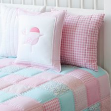NARZUTA PATCHWORK DWUSTRONNA |SAKI| 115X170CM