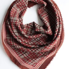 cieplejsza chusta kratka