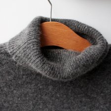 EXCLUSIVE jagnięca wełna sweter Robert Dansel