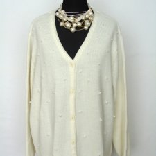 WYPRZEDAŻ !!! SWETER Z PERŁAMI