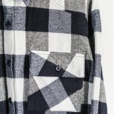 Sukienka flanelowa w kratę