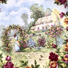 Exclusive - Malarski Royal Albert 1986. ❀ڿڰۣ❀ A celebration of the Old Country Roses Garden ❀ڿڰۣ❀ Wyjątkowo nastrojowy