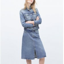 Zara 36 jeansowa spódnica klasyk!