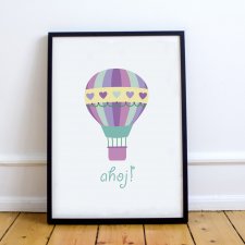 A4 Plakat AHOJ! - 01
