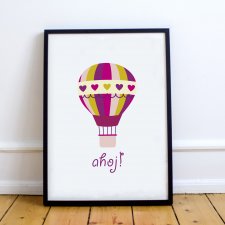 A4 Plakat AHOJ! - 02