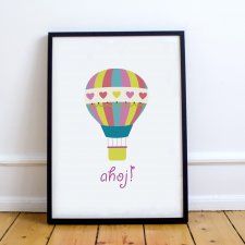A4 Plakat AHOJ! - 07