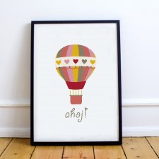 A4 Plakat AHOJ! - 04
