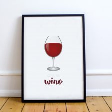 A4 Plakat WINO