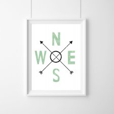 PLAKAT - COMPASS - A3