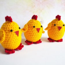 Zestaw 3 kurczaczków