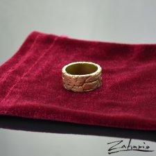 Stara Obrączka Duża Brąz