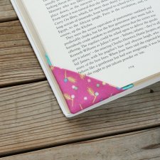 2 zakładki narożne do książek  - Wzorki