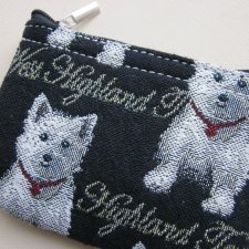 SIGNARE TAPESTRY DESIGN - oryginalny portfelik -  portmonetka- WEST HIGHLAND TERRIER - nowy