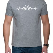 Koszulka T-SHIRT. EKG biker, full