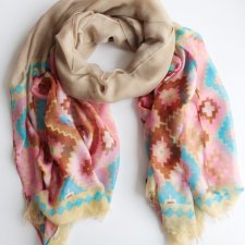 LEKKI SZAL AZTECKI WZÓR