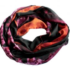 szal vintage efektowne pasy