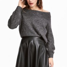 Top z odkrytymi ramionami H&M 38