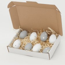 Drewniane jajka