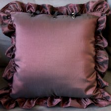 Piękna burgundowa poduszka 169pd