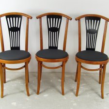 BLACK FRIDAY -10% 3 krzesła po renowacji, vintage