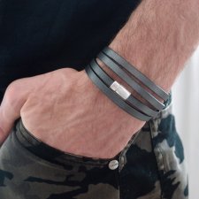 Bransoletka skórzana Sevde - ZAMÓWIENIE SPECJALNE DLA PANA MACIEJA