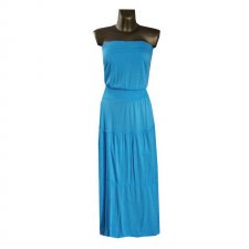 Nowa Długa Niebieska Sukienka 38 M