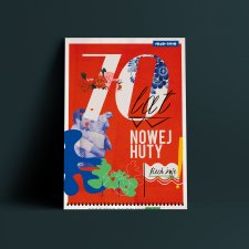 70 lat Nowej Huty - plakat B2