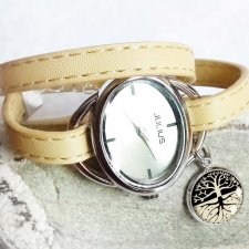 MAGIC TREE :: Elegancki modny zegarek owijany z zawieszką z DRZEWEM