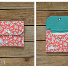 Etui na podpaski - Kwiaty 2 / Na zamówienie