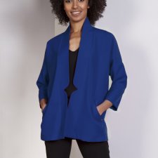 Casualowy żakiet, ZA114 indygo