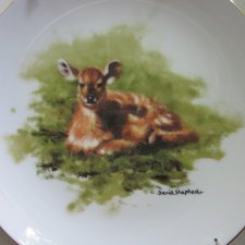 WEDGWOOD -NYALA CALF  BY  DAVID  SHEPHERD A WORLDWIDE LIMITED EDITION