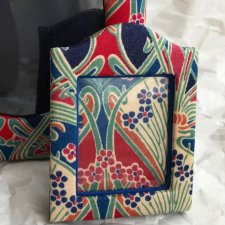 Secesja - Liberty ❀ڿڰۣ❀ Jedwabna ramka - Hand Made in England#7