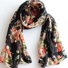 SZAL vintage CUDNE KWIATY