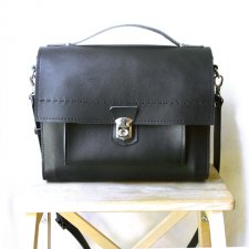 SATCHEL folk black