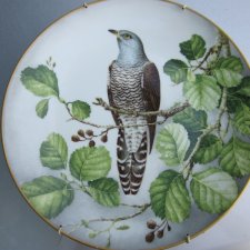 LIMOGES FRANCE 1984  - CUCKOO  - LIMITED FIRST EDITION CRAFTED FOR FRANKLIN PORCELAIN  BY HAVILAND  LIMOGES FRANCE